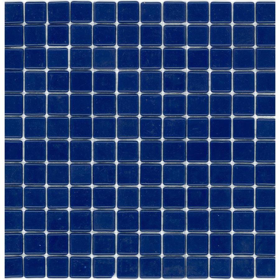 Elida Ceramica Recycled Cold Ocean Glass Mosaic Square Indoor/Outdoor Wall Tile (Common 12 in x 12 in; Actual 12.5 in x 12.5 in)