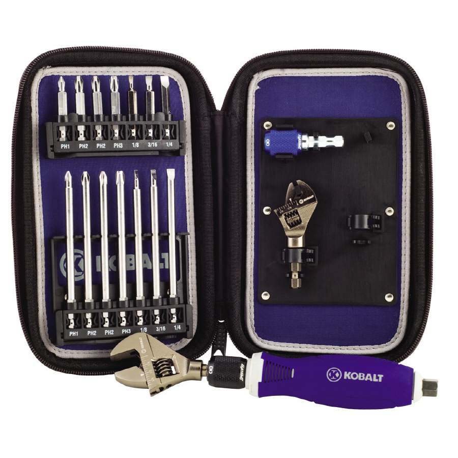 Kobalt 8 in Steel Adjustable Wrench Set