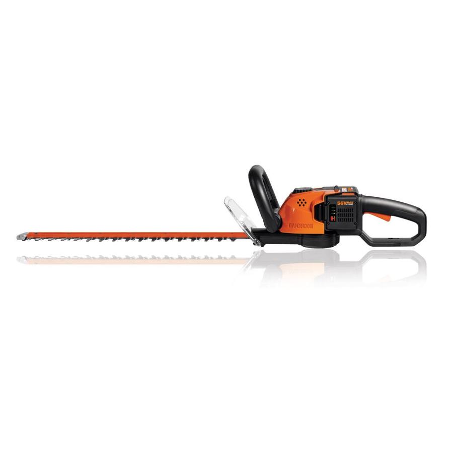 WORX 56 Volt 24 in Dual Cordless Hedge Trimmer