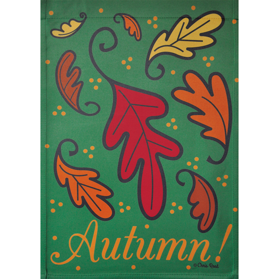 Rain or Shine 1.04 ft W x 1.5 ft H Fall Garden Flag