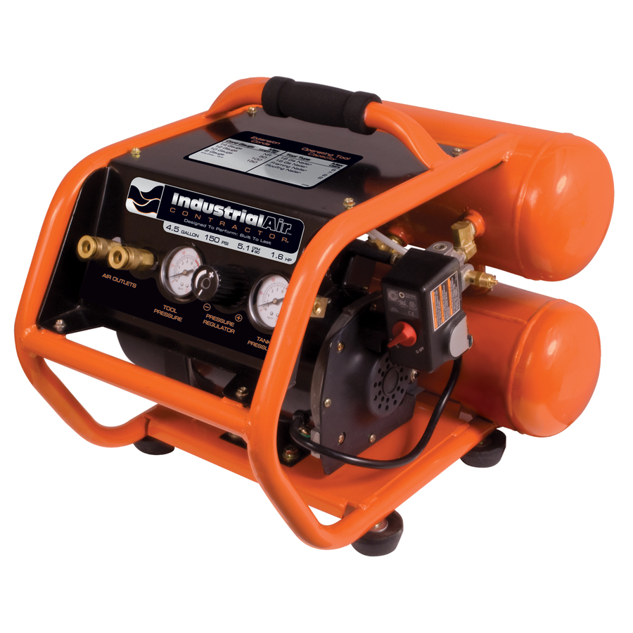 Industrial Air 1.6 HP 4.5 Gallon 150 PSI Electric Air Compressor