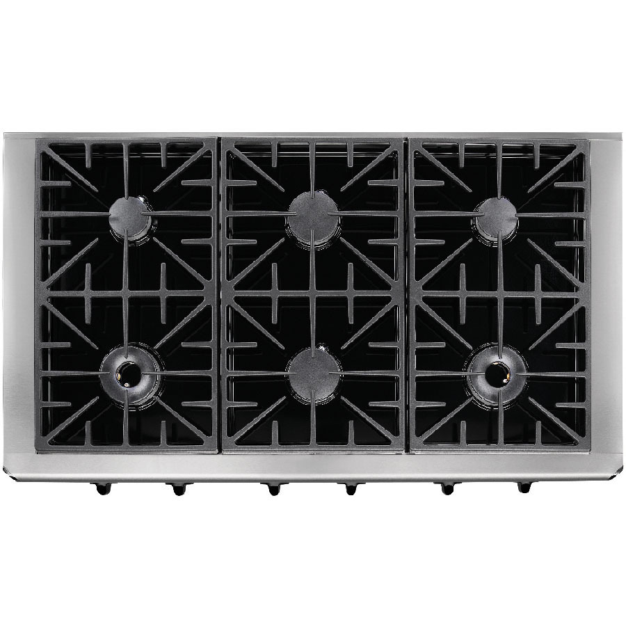 Dacor Discovery 6 Burner Downdraft Gas Cooktop (Stainless) (Common 48 in; Actual 47.875 in)