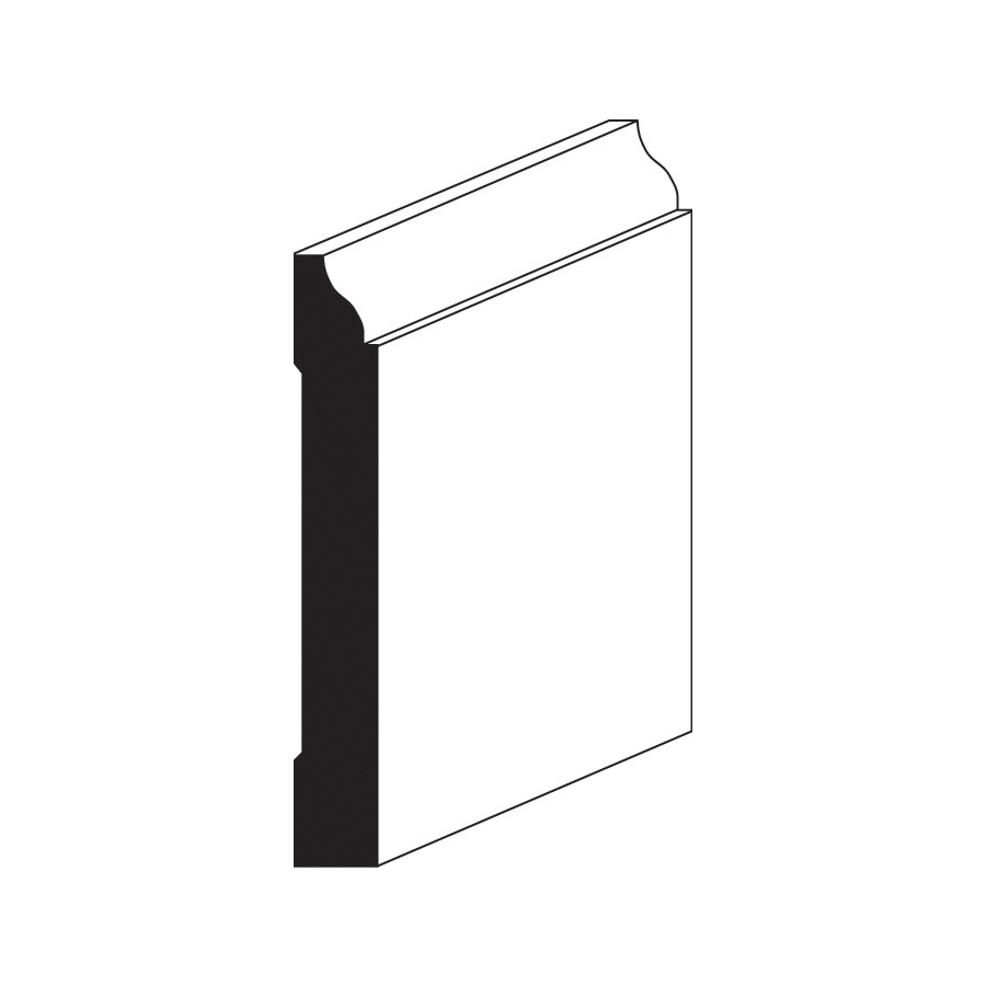 EverTrue Lattice Moulding (Actual 0.563 in x 4.25 in)