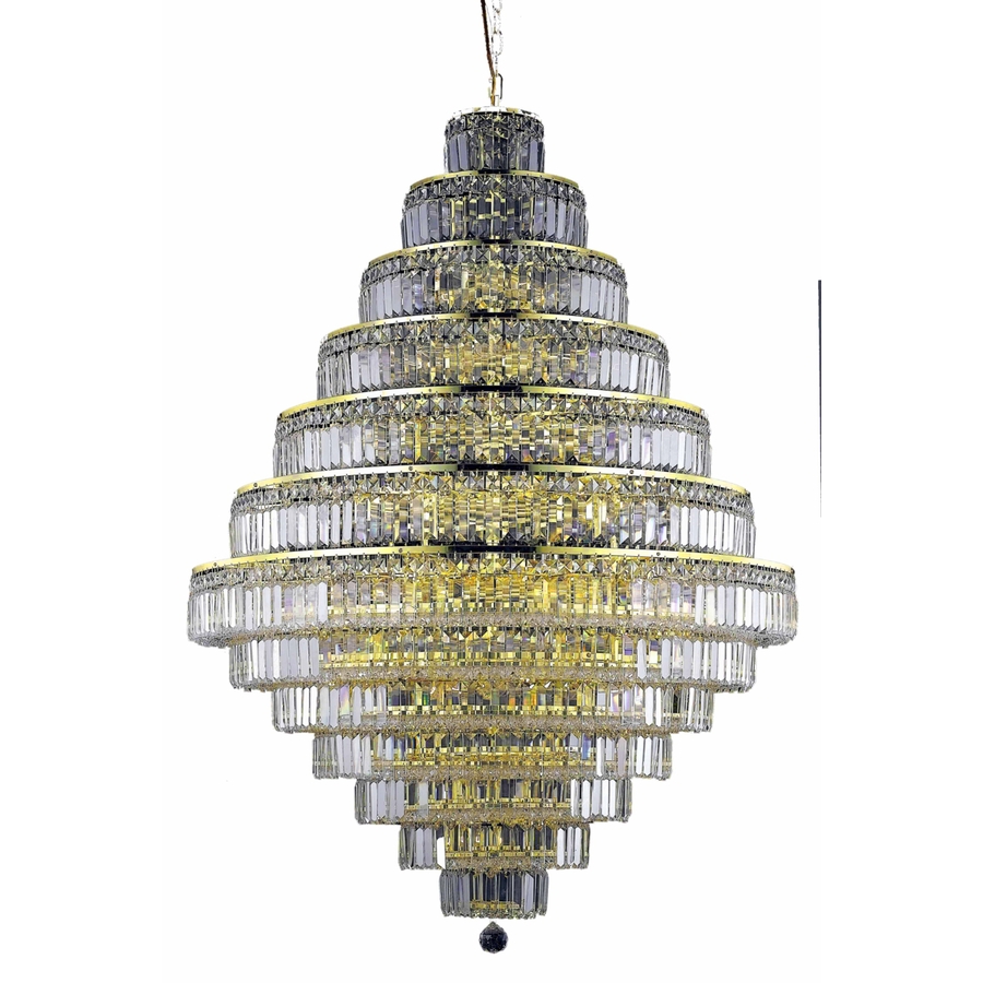 Luminous Lighting 42 in 38 Light Gold Standard Chandelier