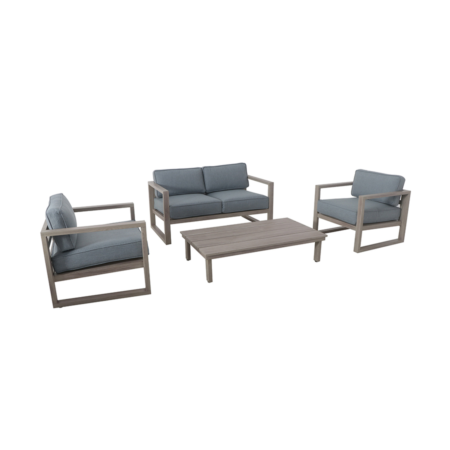 allen roth allen roth sheldon 4 piece metal frame patio conversation set with cushions fsa60645st from lowe s international business times