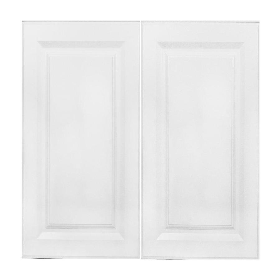 Aspen 30 in x 30 in x 12 in White Double Door Kitchen Wall Cabinet
