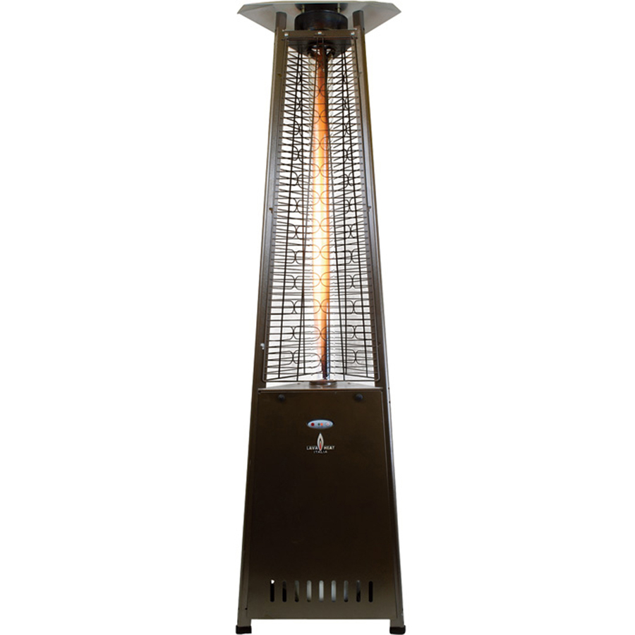 61,000 BTU Heritage Bronze Steel Liquid Propane Patio Heater