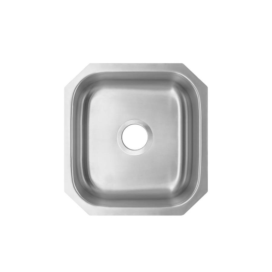 Superior Sinks 18 Gauge Single Basin Undermount Stainless Steel Kitchen Sink