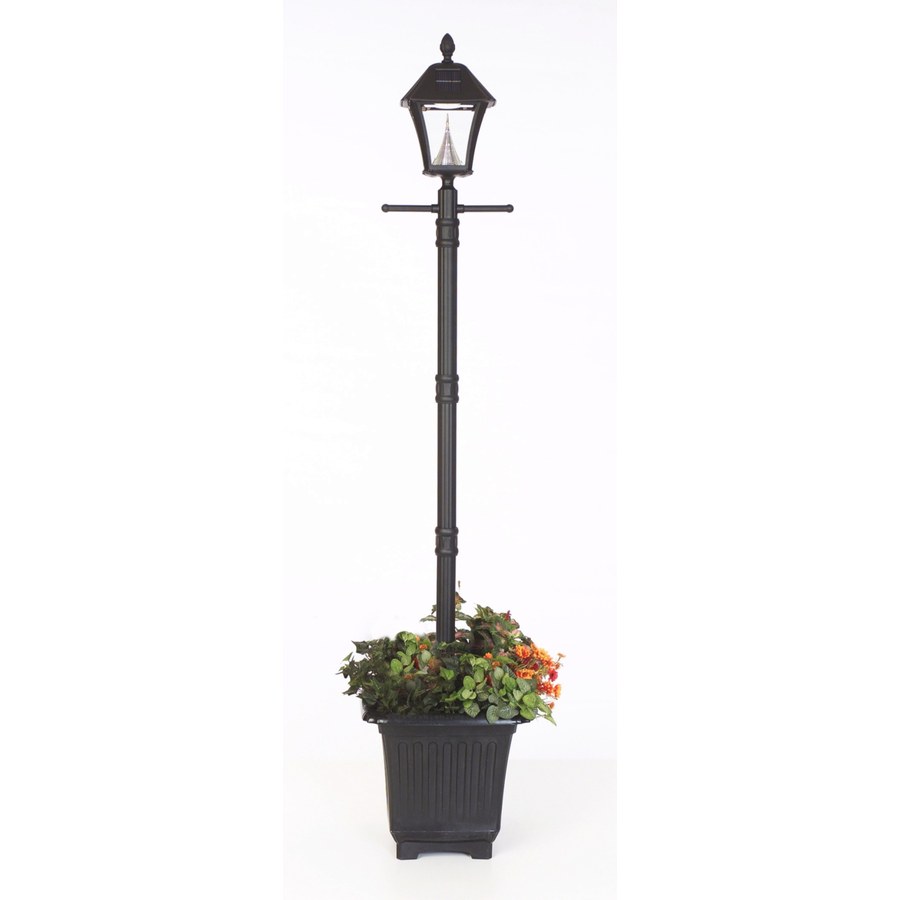 Gama Sonic Black Solar Powered LED Path Light