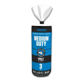 Plastic Sheeting Film At Lowes Display Product Reviews For 10 Ft X 25 Black 3 Mil Plastic