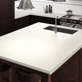 Lowe S Allen Roth Powderhorn Quartz Kitchen Countertop Sample