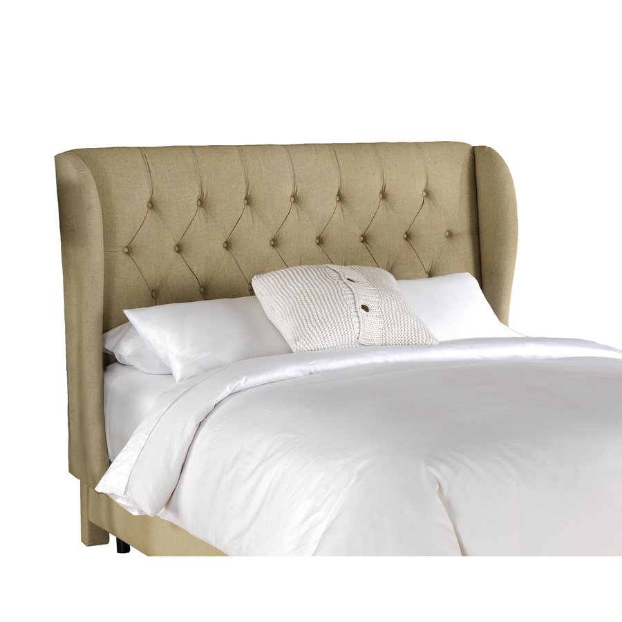 Skyline Furniture Southport Sandstone Queen Linen Headboard