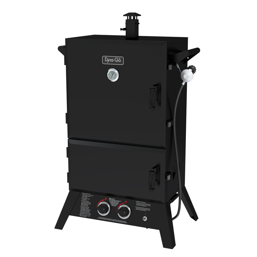 Dyna Glo 20 lb Cylinder Electronic Ignition Gas Vertical Smoker (Common 50 in; Actual 49.71 in)