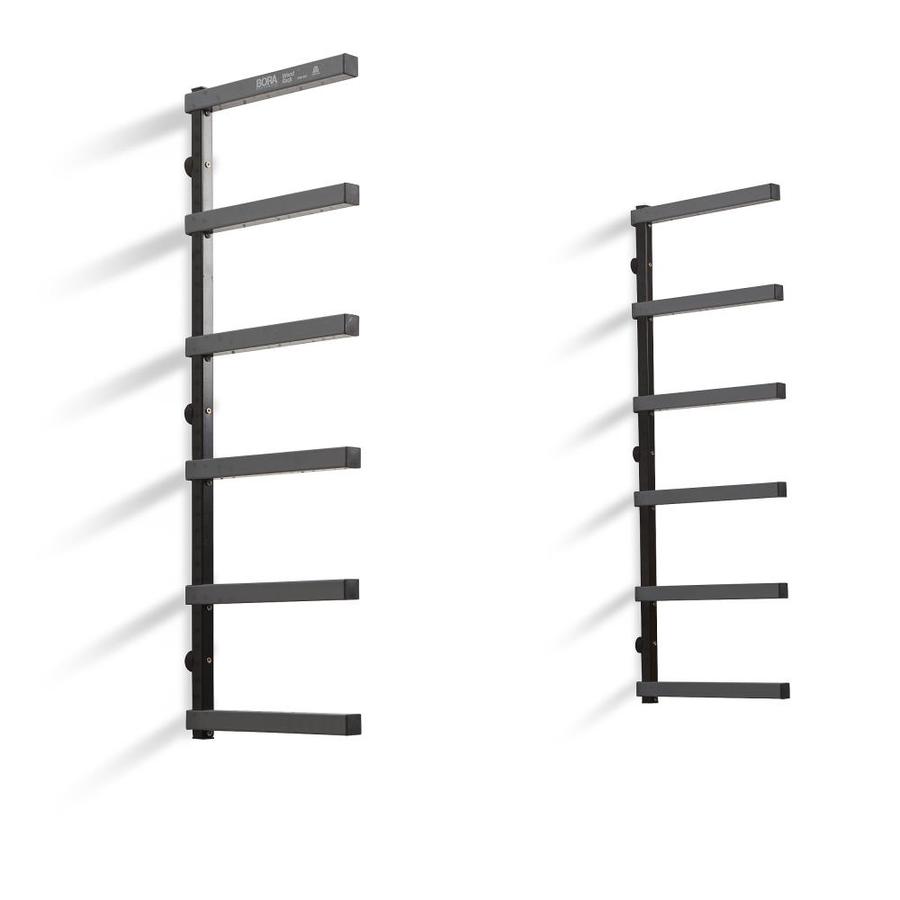 BORA Bora 6 Tier Wood Rack- Black | PBR-006B