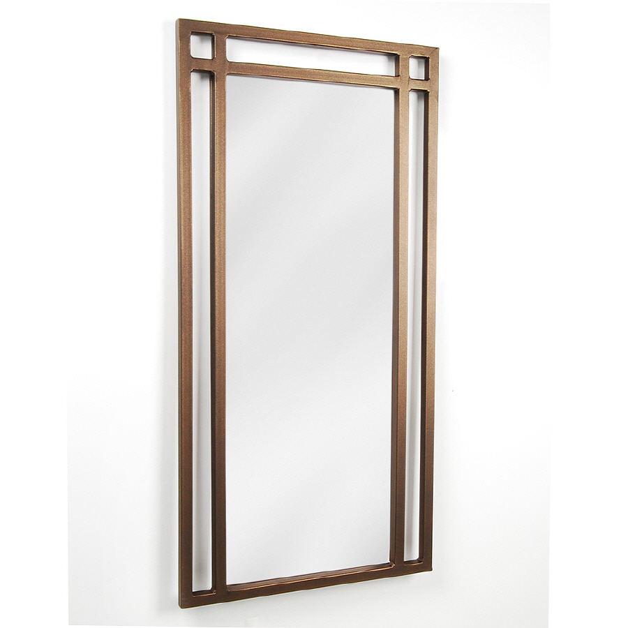 DVontz 18 in W x 36 in H Bathroom Mirror