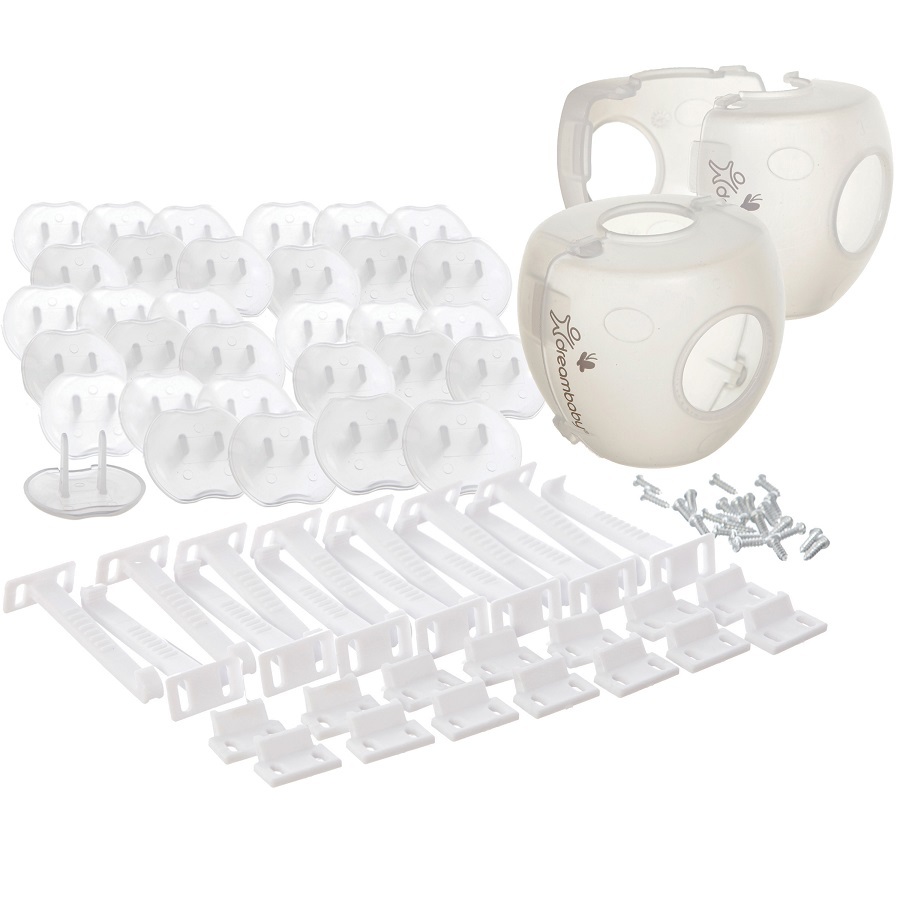 Dreambaby Child Safety White Home Safety Kit 48-Pack | L7291