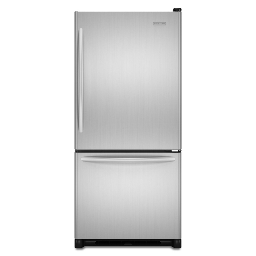 Shop KitchenAid Architect II 18.5-cu ft Bottom-Freezer Refrigerator ...