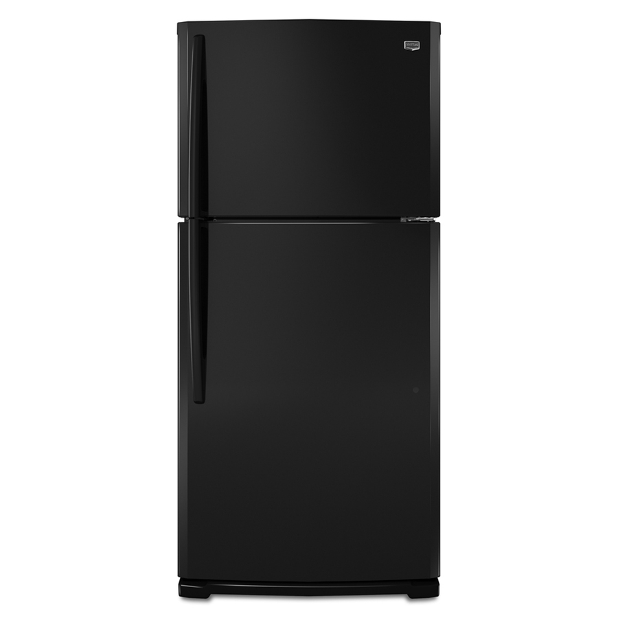 Shop Maytag 19-cu ft Top-Freezer Refrigerator with Single Ice Maker ...
