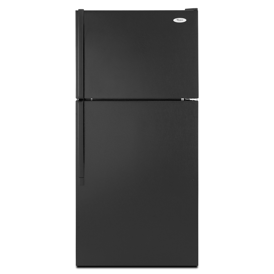 Whirlpool 17.6 cu ft Top Freezer Refrigerator (Black) ENERGY STAR