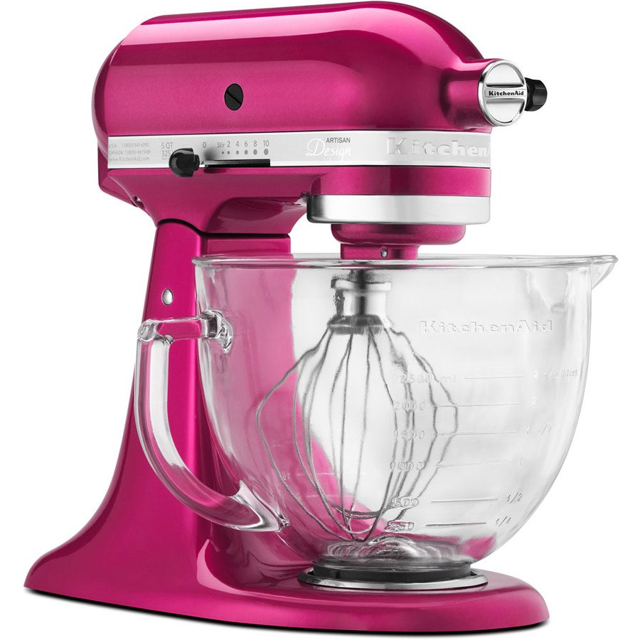 KitchenAid Artisan 5 Quart 10 Speed Raspberry Ice Stand Mixer