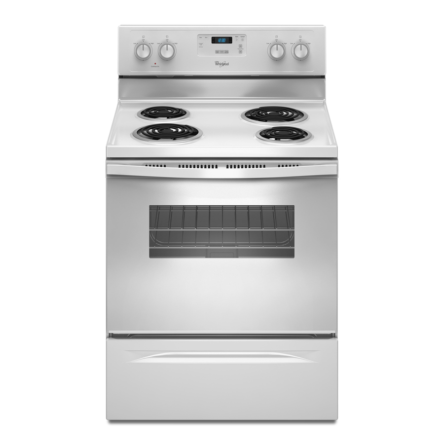 Whirlpool 30 in Freestanding 4.8 cu ft Electric Range (White)