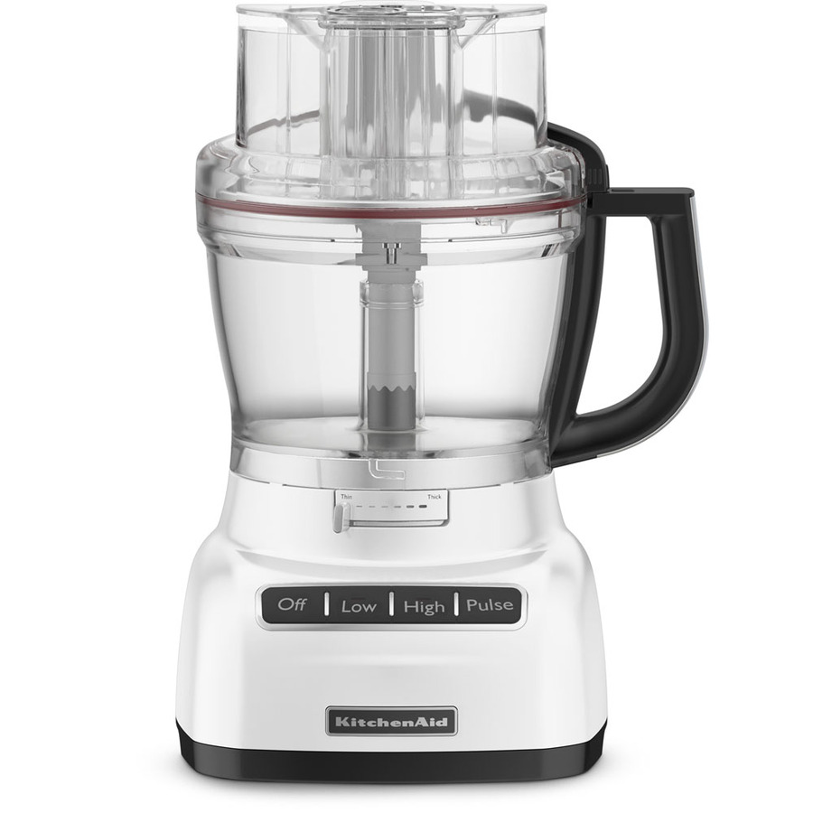 KitchenAid 13 Cup 420 Watt White 5 Blade Food Processor