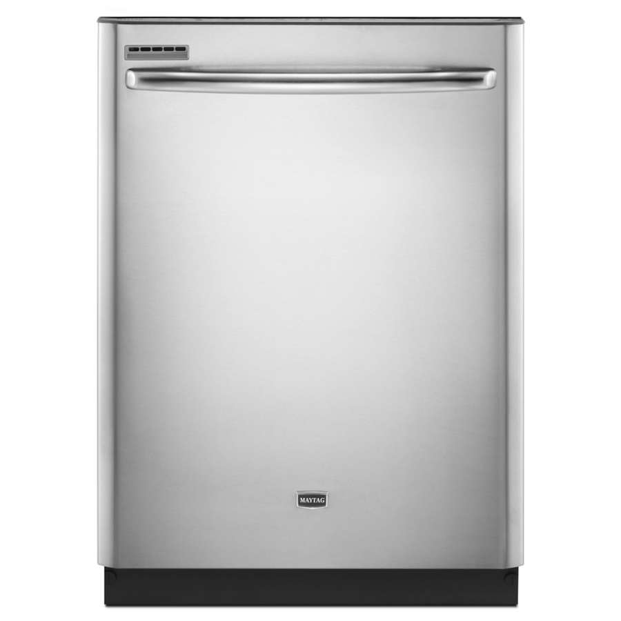 Maytag 24 in 57 Decibel Built In Dishwasher with Hard Food Disposer (Stainless Steel) ENERGY STAR