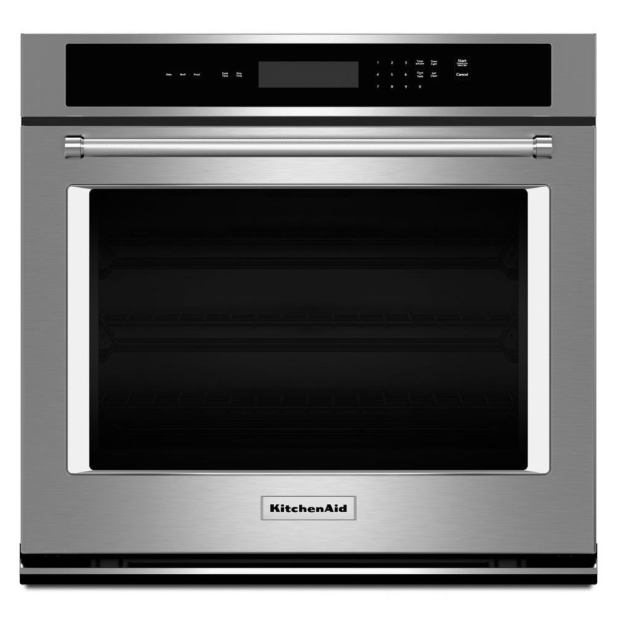 KitchenAid Single Electric Wall Oven (Stainless Steel) (Common 27 in; Actual 27 in)