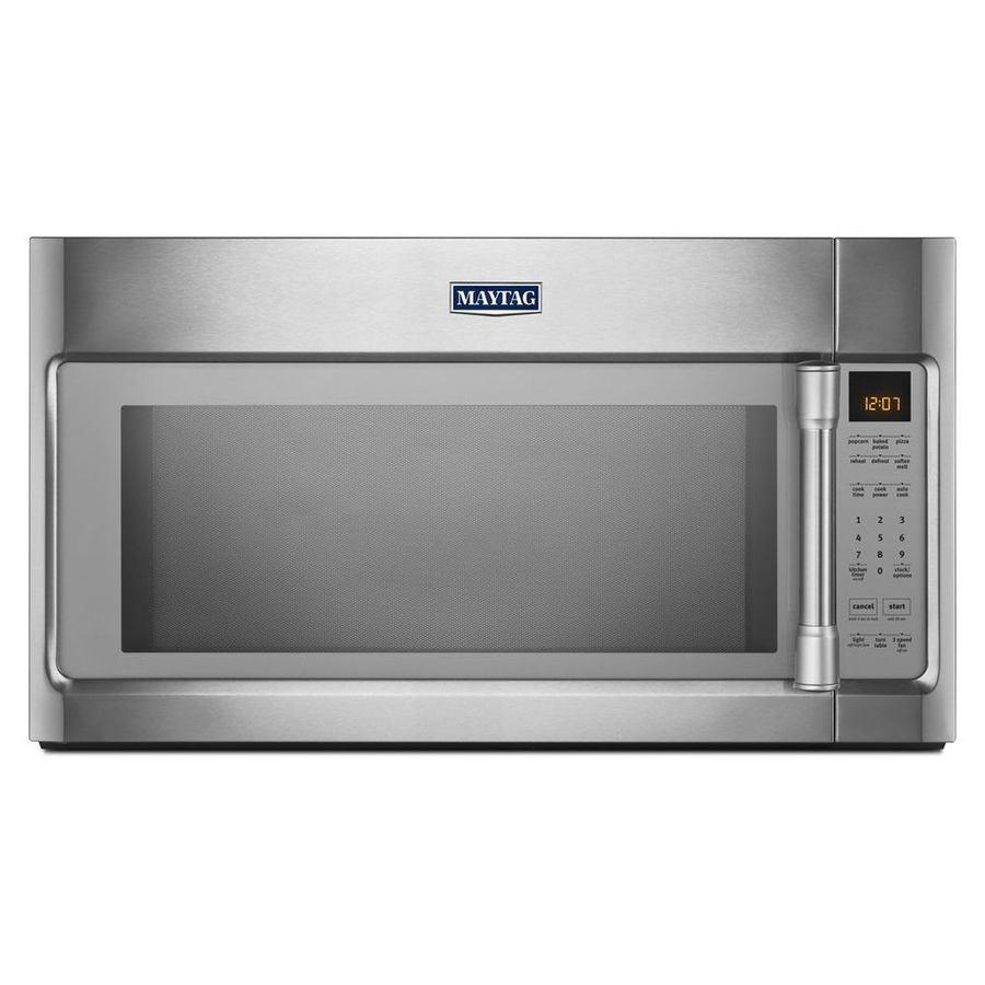 Maytag 2 cu ft Over The Range Microwave with Sensor Cooking Controls (Stainless Steel) (Common 30 in; Actual 29.9 in)