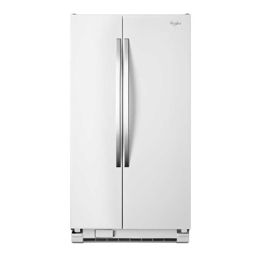 Whirlpool 21.6 cu ft Side by Side Refrigerator (White Ice)