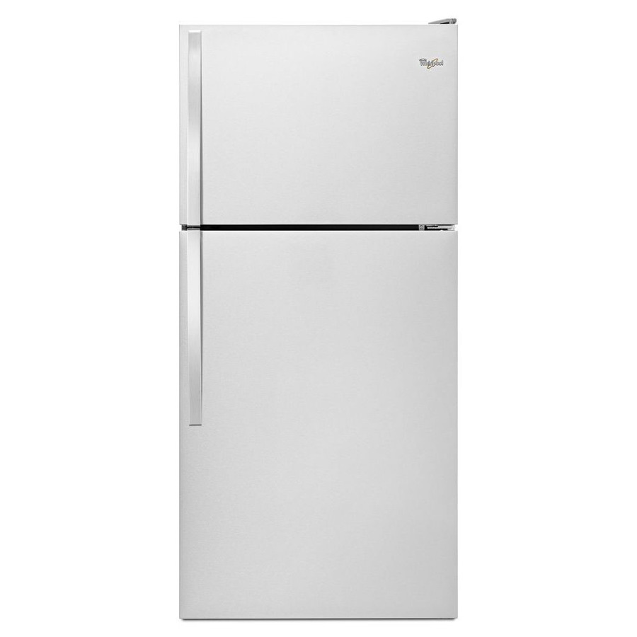 Whirlpool 18.2 cu ft Top Freezer Refrigerator (Monochromatic Stainless Steel)