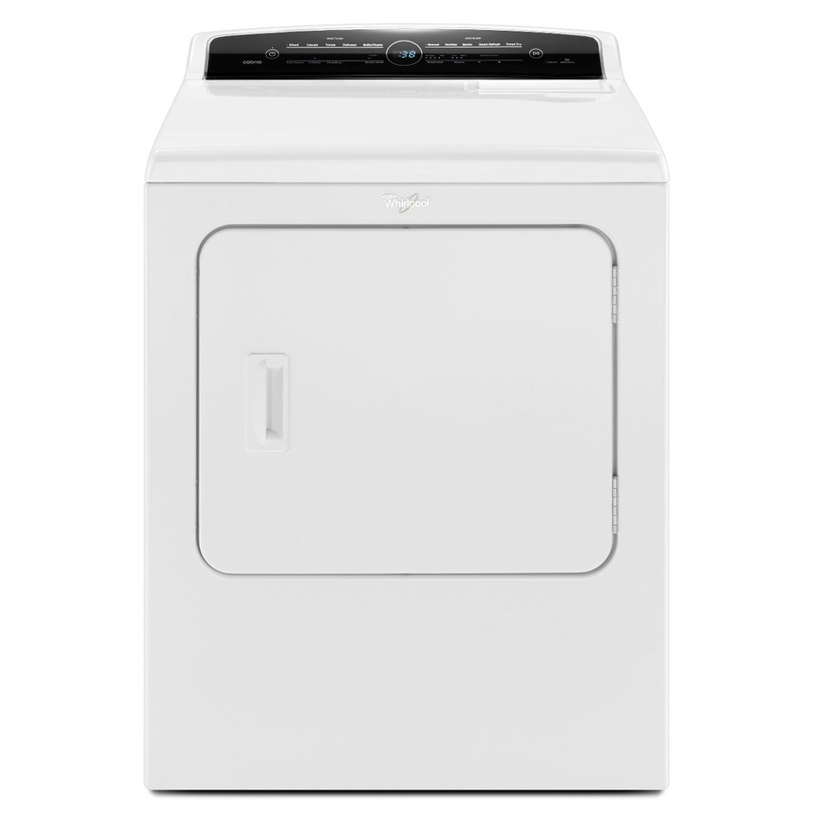 Whirlpool 7 cu ft Gas Dryer with Steam Cycles (White)