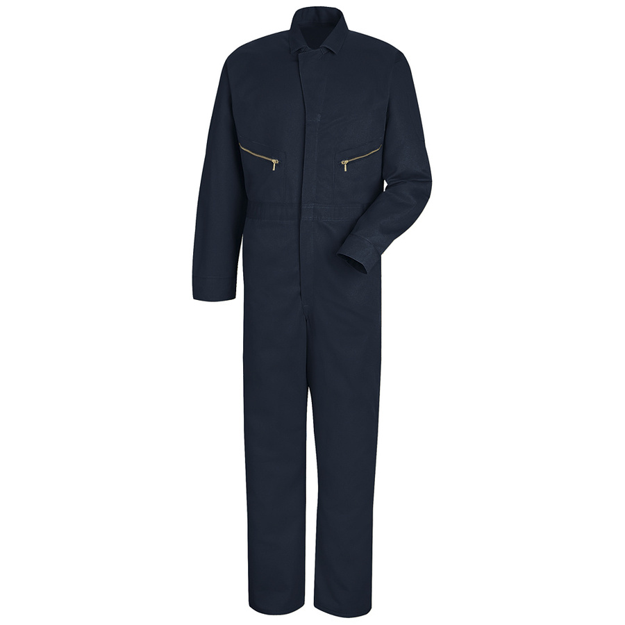 Red Kap 48 Mens Navy Long Sleeve Coveralls