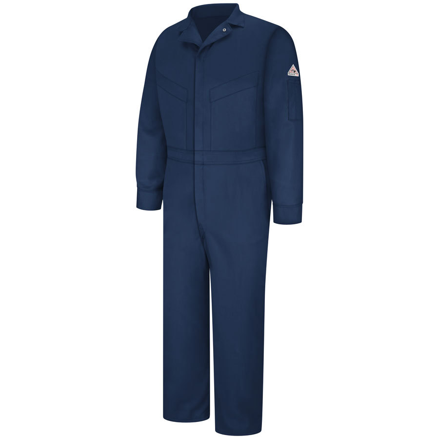 Bulwark 52 Mens Navy Long Coveralls