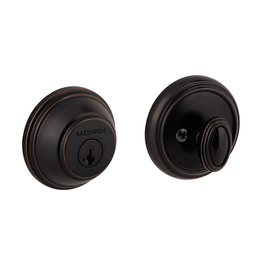 Kwikset Prestige SmartKey Venetian Bronze Single Cylinder Deadbolt