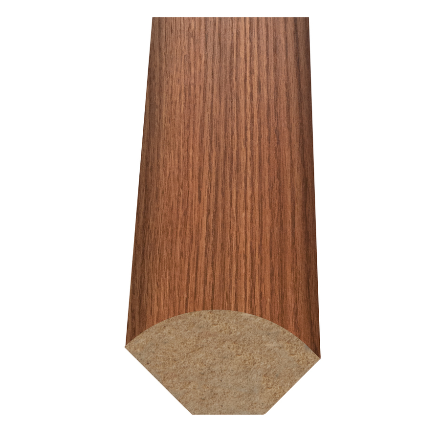 Style Selections 1 in x 94 in Orange Oak Woodgrain Quarter Round Floor Moulding