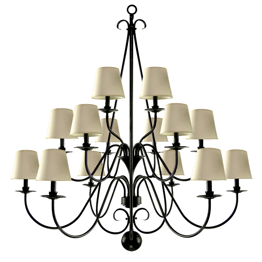 Khaleesi 15 Light Old English Bronze Chandelier