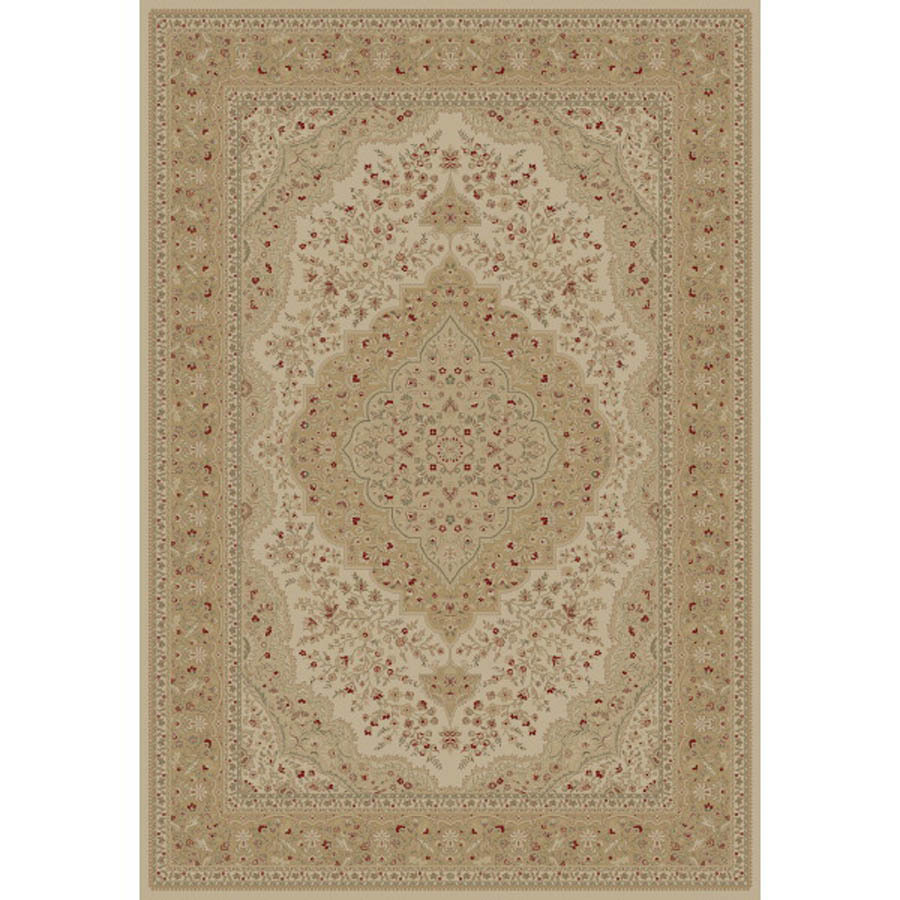 Concord Global Legend Ivory Rectangular Indoor Woven Oriental Area Rug (Common 9 x 12; Actual 105 in W x 147 in L x 8.75 ft Dia)