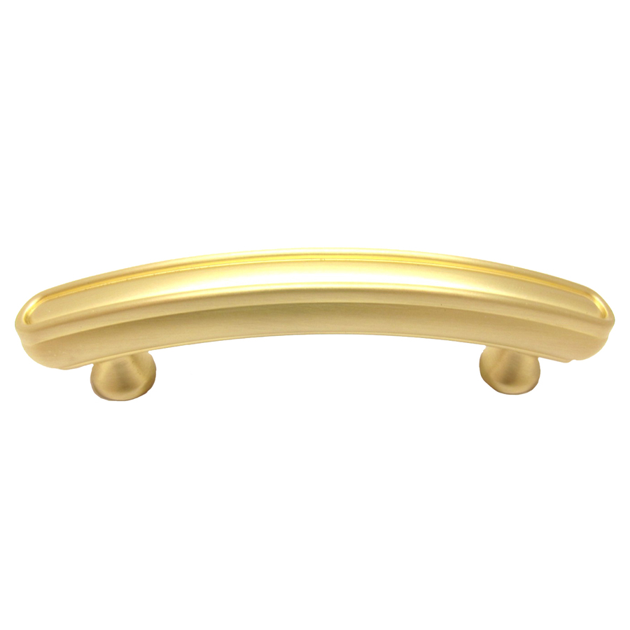 allen + roth 3 in Center to Center Satin Brass Bar Cabinet Pull