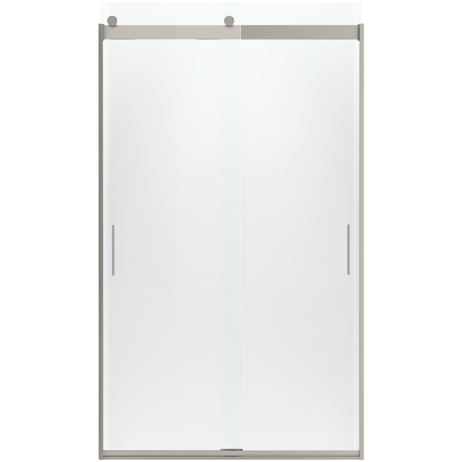 KOHLER Levity 44 in to 47 in W x 82 in H Frameless Sliding Shower Door