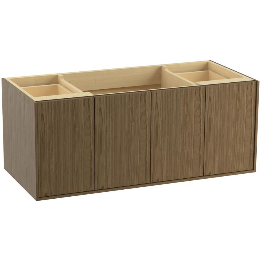 KOHLER Jute Walnut Flax Contemporary Oak Bathroom Vanity (Common 48 in x 22 in; Actual 48 in x 21.875 in)