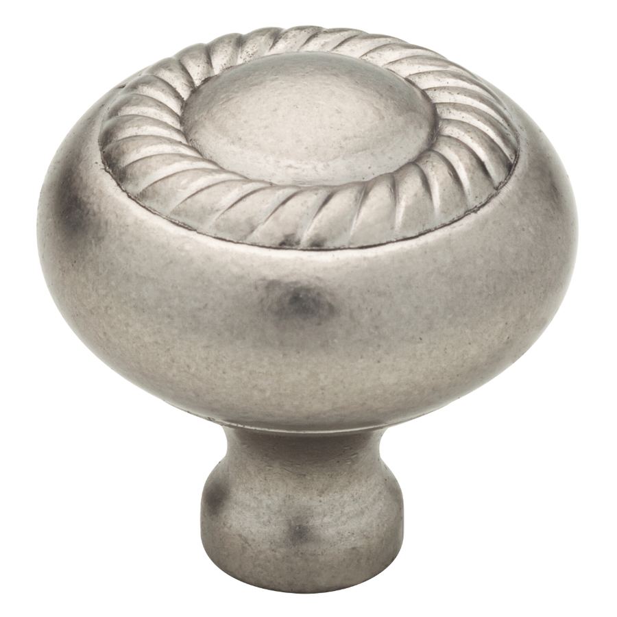 Brainerd 1 in Vintage Nickel Round Cabinet Knob