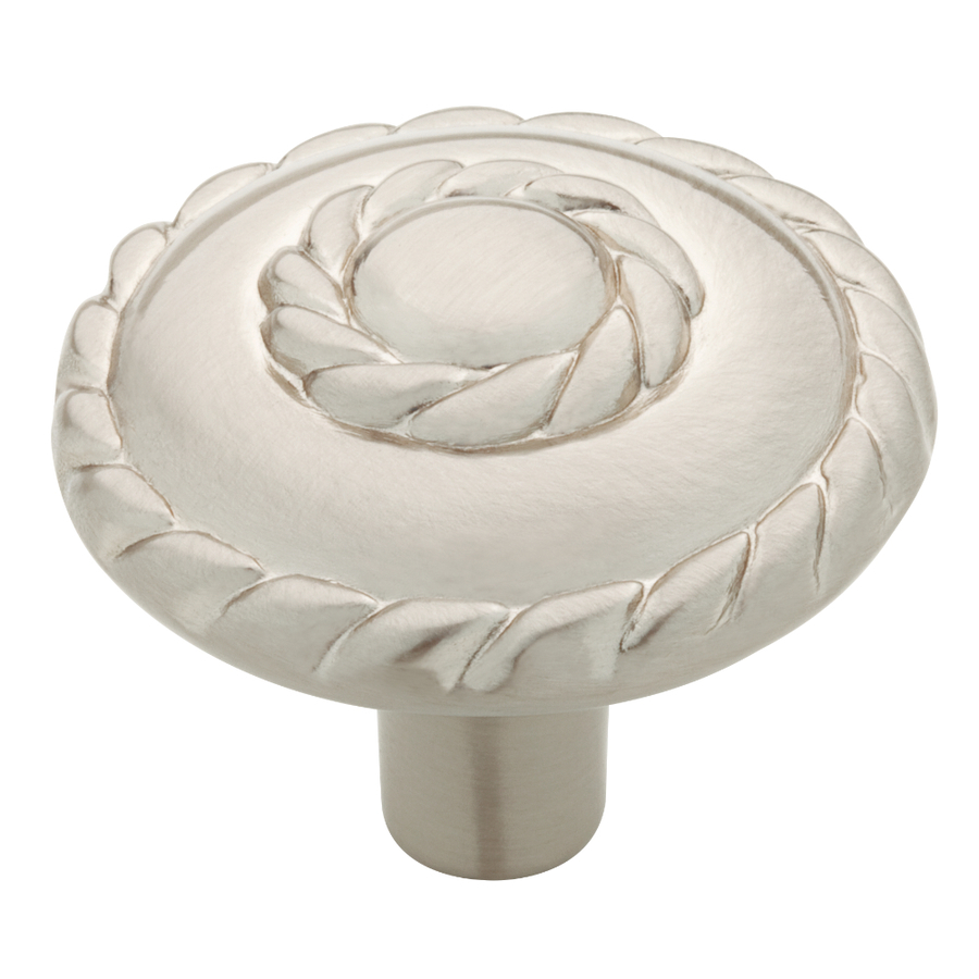 Brainerd 1 1/2625 in Satin Nickel Round Cabinet Knob