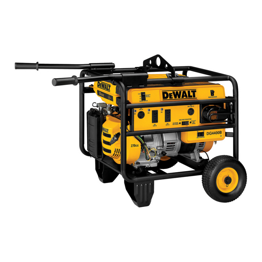   4400 Watt Gas Portable Generator with 18V Battery Start at Lowes
