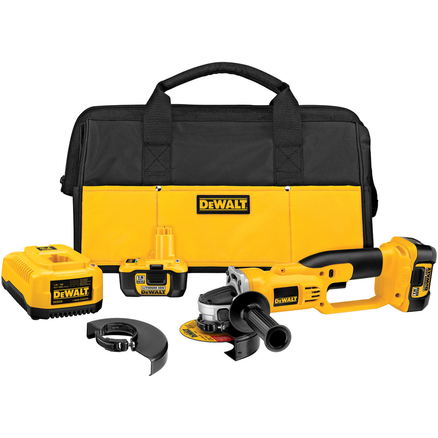 DEWALT 4.5 in 18 Volt Cordless Angle Grinder