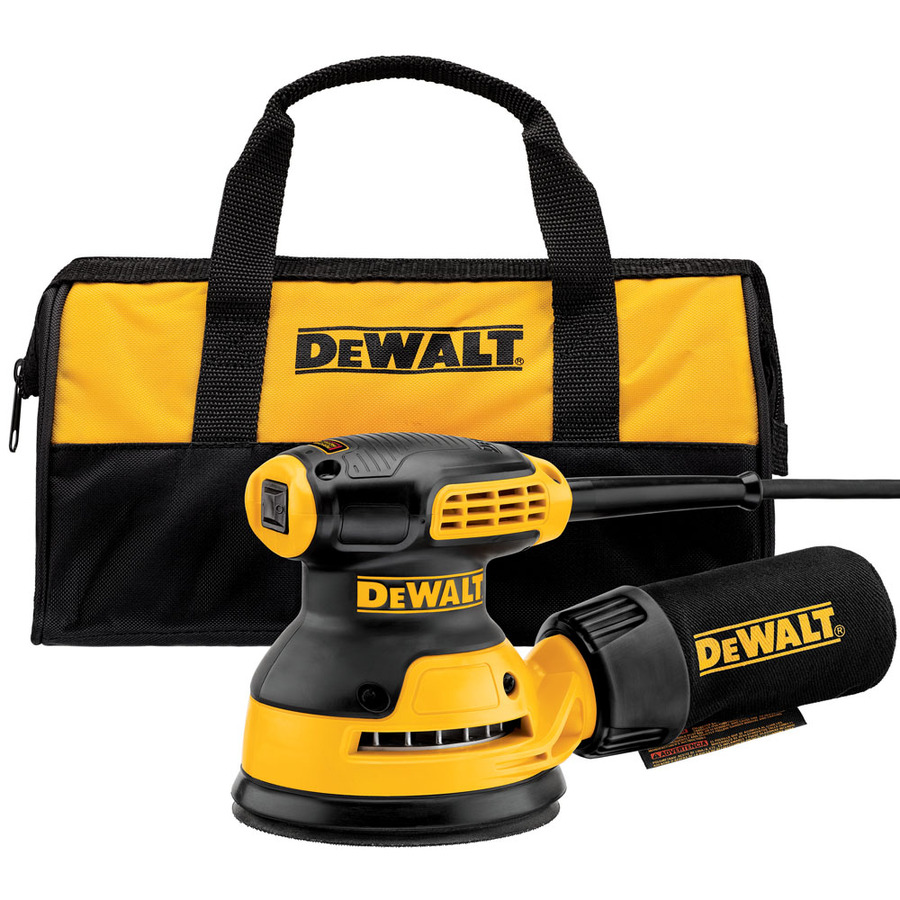 DEWALT 120-Volt 3-Amp Orbital Sander with Bag Rubber | DWE6421K