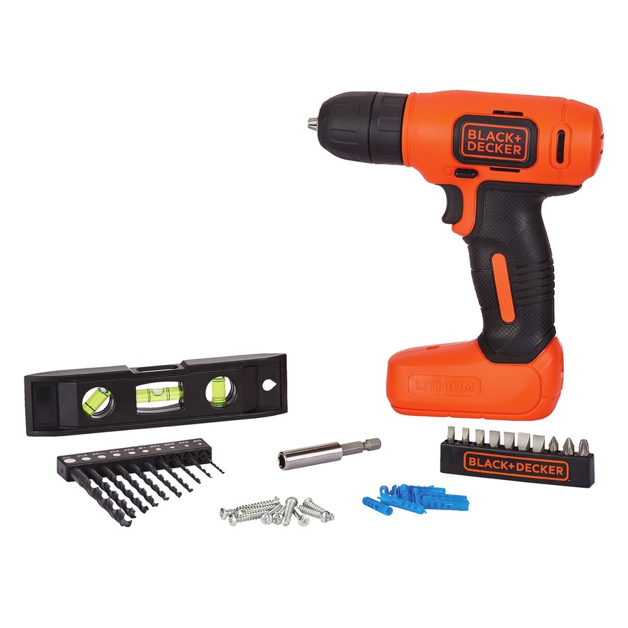 BLACK+DECKER 43-Piece Household Tool Set | BDCD8HDPK