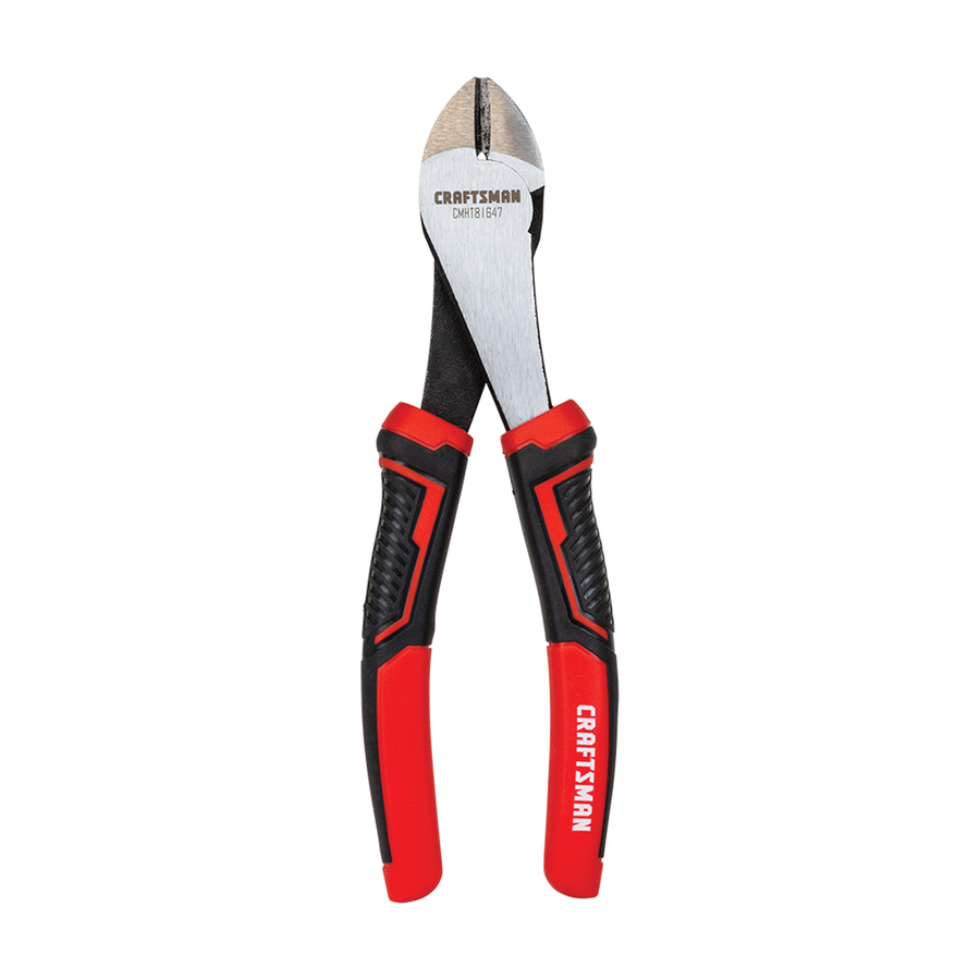 CRAFTSMAN 7-in Diagonal Cutting Pliers in Red | CMHT81647