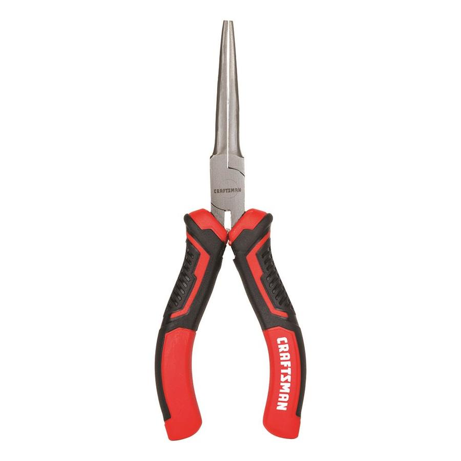 CRAFTSMAN 5-in Needle Nose Pliers in Red | CMHT82299