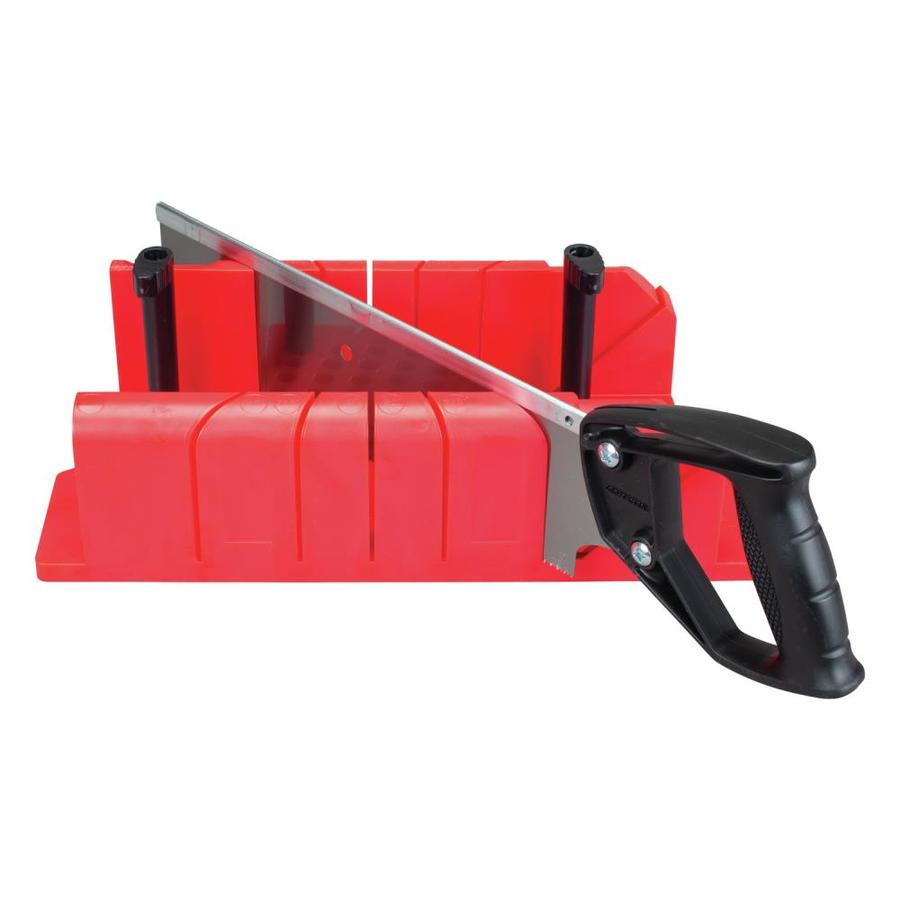 CRAFTSMAN 14-in Blade x 2.5-in D High Impact Polypropylene Miter Box | CMHT20600